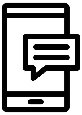 Beyaz üzerine basit ve minimalist haber ve gazetecilik vektör simgesi