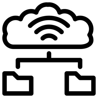 Beyaz üzerine ev vektörü simgesinden basit ve minimalist çalışma