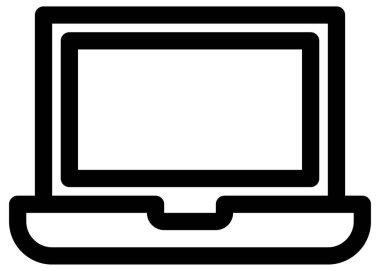 Beyaz üzerine basit ve minimalist haber ve gazetecilik vektör simgesi