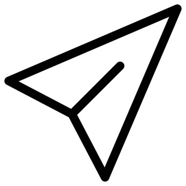 Basit ve minimalist ortam vektör simgesi