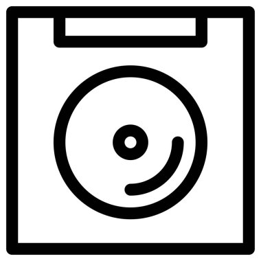  Beyaz arkaplanda izole edilmiş simge 