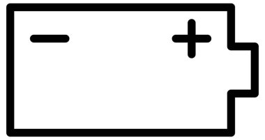 Bilim ve teknoloji çizgi vektör simgesi.