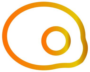 İlkel küme sembolünden vektör yuvarlak halka simgesi