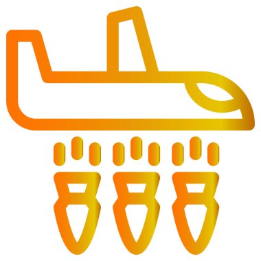 İnşaat makinesi vektör simgesi. iki renkli düz sembol, turuncu ve sarı renkler, yuvarlak açılar, yeşil