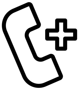 tıbbi ve sağlık vektörü simgesi