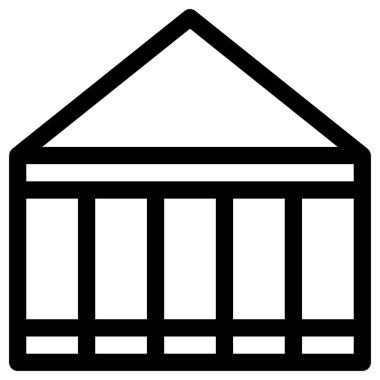 protesto simgesi, satır vektör illüstrasyonu 