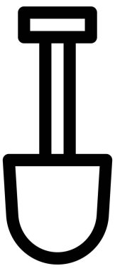 Beyaz arkaplanda soba hattı vektör simgesi