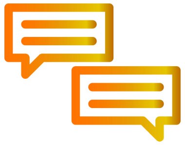 Basit minimalist lojistik gradyan vektör simgesi