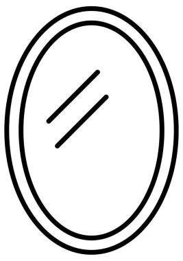 Mobilya simgesinin vektör illüstrasyonu