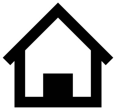 Basit ve minimalist uygulama kullanıcı arayüzü vektör simgesi