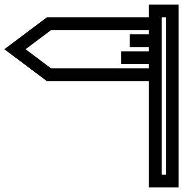 Beyaz arkaplanda basit ve minimalist kutlama vektörü simgesi