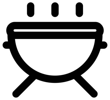 Beyaz arkaplanda basit ve minimalist kutlama vektörü simgesi