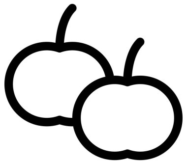 yaz koyu simgesi, vektör illüstrasyonu 