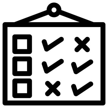 Basit ve minimalist hükümet ve beyaz üzerine aday vektör simgesi