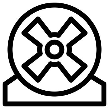 Mobilya simgesinin vektör illüstrasyonu