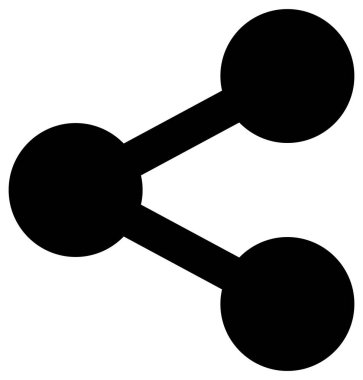 Basit ve minimalist uygulama kullanıcı arayüzü vektör simgesi