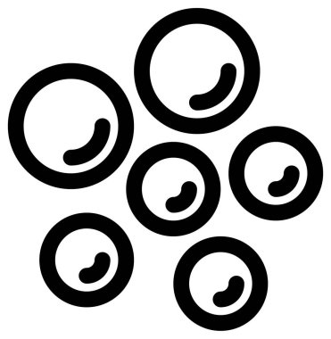 soyut şekillerin siyah ve beyaz vektör çizimi