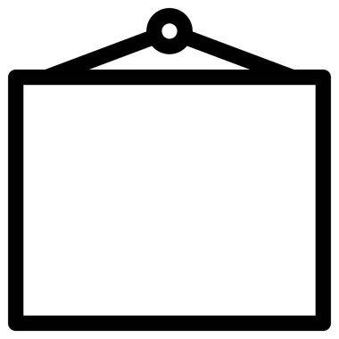 Basit ve minimalist hükümet ve beyaz üzerine aday vektör simgesi