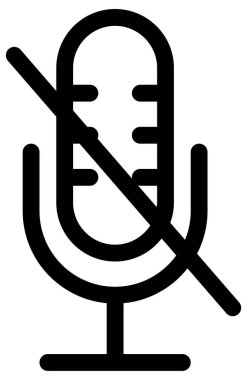 Beyaz üzerine basit ve minimalist haber ve gazetecilik vektör simgesi