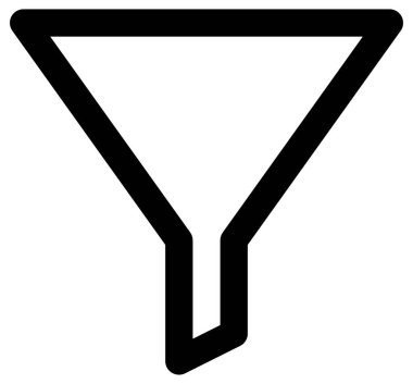 huni, beyaz arkaplanda izole edilmiş basit vektör simgesi