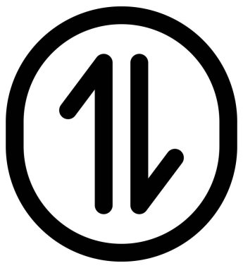 Beyaz arkaplanda bankacılık ve finans vektör simgesi 