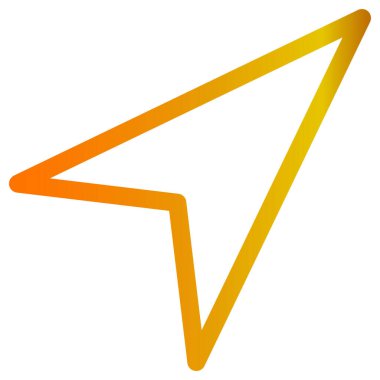 Ok başı vektör simgesini yükselt. biçim ince çizgi düz simgeleridir