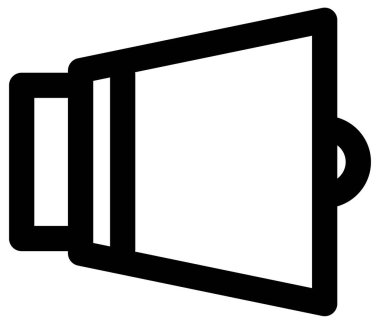 Beyaz arkaplanda basit ve minimalist kutlama vektörü simgesi