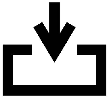 Basit ve minimalist uygulama kullanıcı arayüzü vektör simgesi