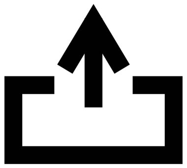 Basit ve minimalist uygulama kullanıcı arayüzü vektör simgesi