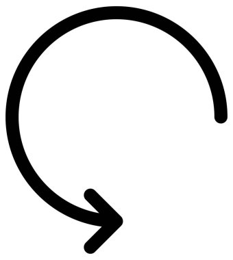 Basit ve minimalist ortam vektör simgesi