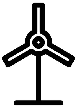 Beyaz üzerine basit ve minimalist ekoloji vektör simgesi