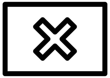 Basit ve minimalist hükümet ve beyaz üzerine aday vektör simgesi