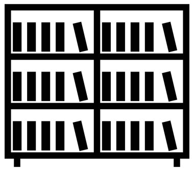 Mobilya simgesinin vektör illüstrasyonu