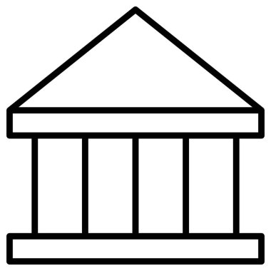 protesto simgesi, satır vektör illüstrasyonu 