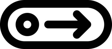 Basit ve minimalist finans cesur vektör simgesi