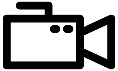 Basit ve minimalist ortam vektör simgesi