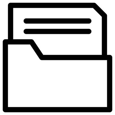 Basit minimalist lojistik cesur vektör simgesi