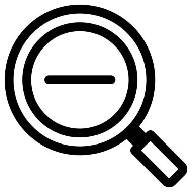 Arama simgesi vektör illüstrasyonu