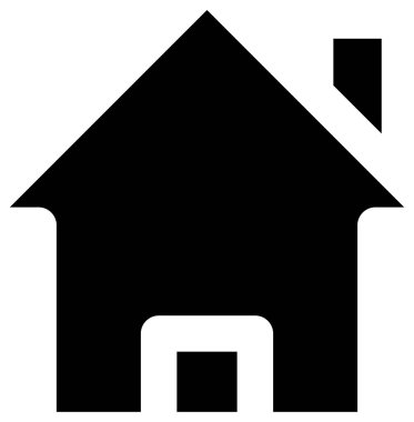 Basit ve minimalist finansman beyaz üzerine kalın kabartma vektör simgesi