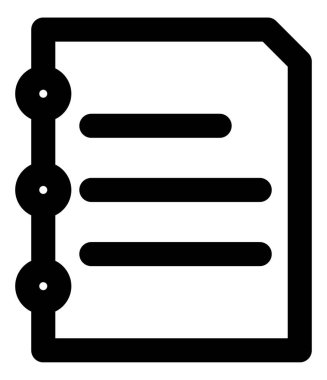 Beyaz üzerine pano vektör simgesi