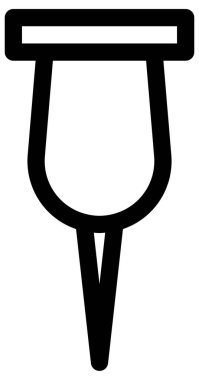 Bilim ve teknoloji çizgi vektör simgesi.