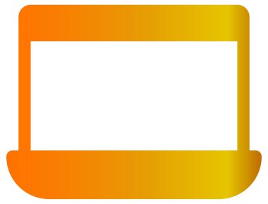 Basit ve minimalist ortam vektör simgesi