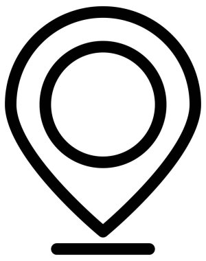 Basit ve minimalist finans cesur vektör simgesi