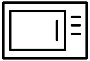 ofis ve sağlık çizgisi vektör simgesi.