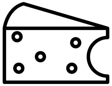 yiyecek ve içecek satırı vektör simgesi.