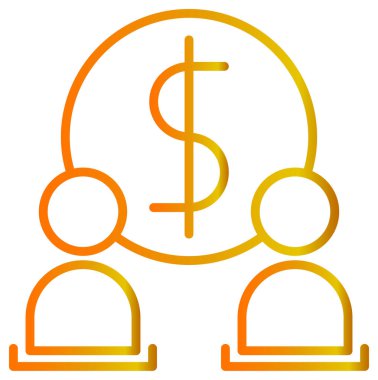 protesto simgesi, satır vektör illüstrasyonu 