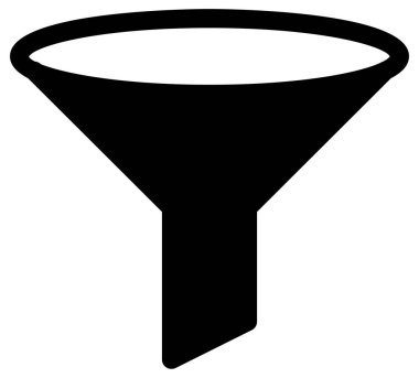 Basit ve minimalist finans cesur vektör simgesi