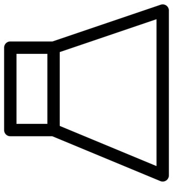 Basit ve minimalist finans cesur vektör simgesi