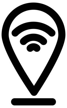 Basit ve minimalist finans cesur vektör simgesi