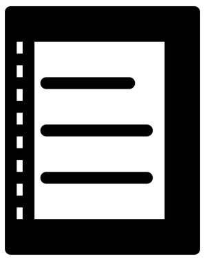 belge basit vektör simgesi